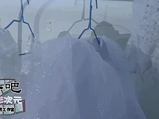 asian bride's last bareback blowjob and doggystyle fucking before wedding at pool