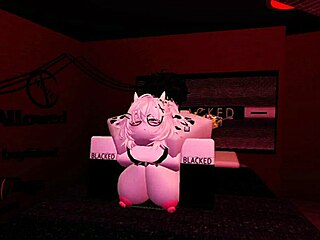 getting fucked hard by horny fan in roblox style