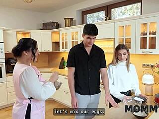 Mommy4k shaves mature pussy in bathroom, leading to hot fuck.