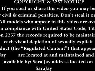 Sar4 Jay Finger Fucks Herself On Patio