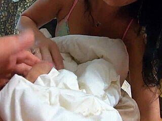 Milfycalla In Yoga Pants Shows Cameltoe And Gets Cumshots On Downjackets