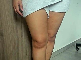 Big Ass Friend Borrows Bathroom, Intense Action Follows