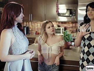 I make my two stepdaughters squirt with licking