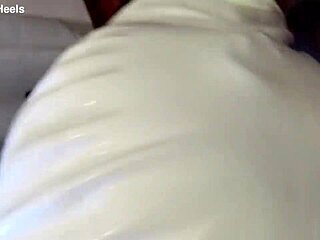 Milf In Pantyhose High Heels Gives Blowjob With Cum In Mouth!