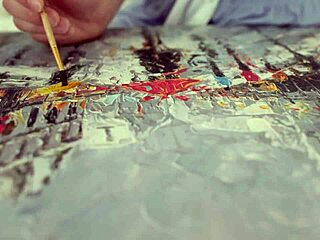 skinny babe fucks driver and servant in threesome