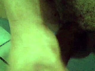 relaxing massage session focusing on the cock