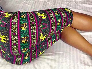 Asian Stepsister Enjoys Family Bonding