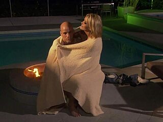 Is this beauty blonde MILF ready for outdoor fucking with a monster cock?