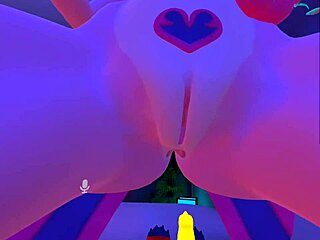 Furry Character Rides Sensitive Femboy in Scene