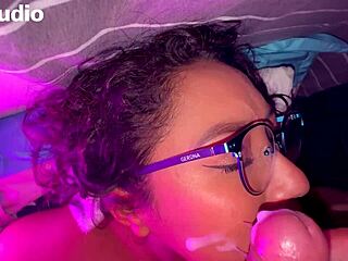 my stepsister dafri has an angel face but a devil mouth and she loves cum on her face, she's so pervverted