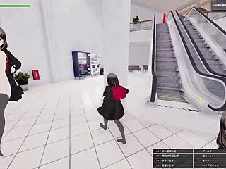 Manaka's Secret Mall Exposure Thrills With Bukkake Ecstasy