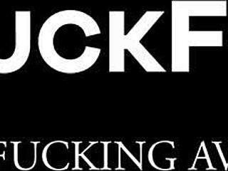 Naughty blonde trio rides group cock in garden fun