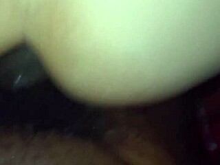 Fuck deep anal and creampie with big black cock 😈💦