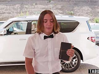 innocent bible guy gets reverse gangbanged by milfs at home