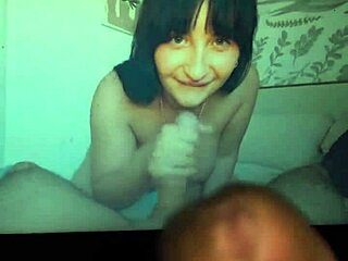 cum tribute to step sister's bff's big natural tits and ass