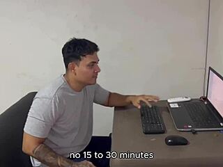 i fucked the tech guy to fix my compuer cuz i got no money pov