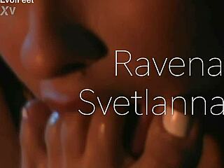Gorgeous Svetlanna Seduces Ravena With Her Sensual White Toenails