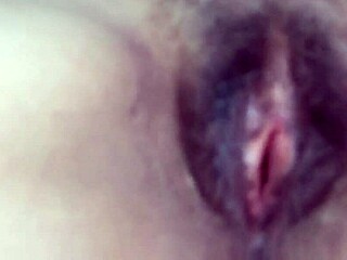 look at my big hairy pussy after hours of fucking and huge cumshots