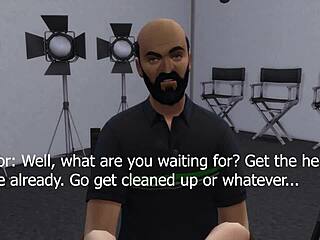 shaundi saint on the casting couch for an interview 😏