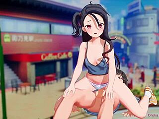 I Came Inside While Still Outside She Rode Me For All To See.