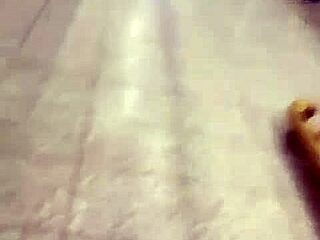 Piss and mini wank at diy store