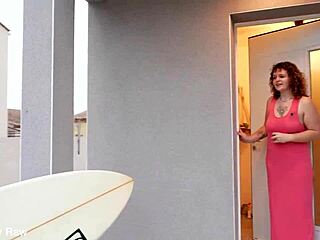 charline the seductress gives in to her surfer neighbor