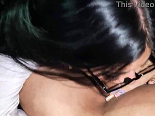 Colombian milf teacher fucks nerd fast in class 😍