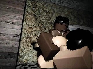 Ada wong in roblox gets fucked by big black cock