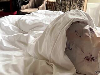 stepmother and son share hotel bed in taboo encounter