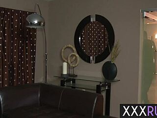 Lucky Big Cock Guy Enjoyed Perfect Blowjob By Sexy Small 18+ Tits Milf Masseuse Sarah Charles