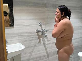 desi stepmom gets fucked while sucking son's big dick