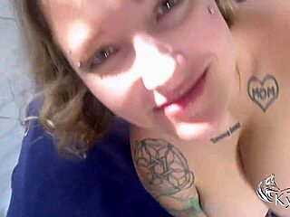 Blonde slut passionately sucks dick until milking it dry