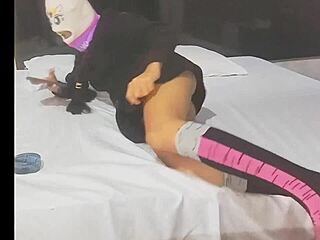 Latina Sorprendida Urtando Receives Punishing Cock in Missionary Cumshot