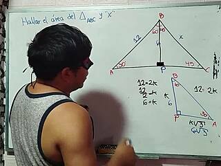 Asian Nerd Student Teaches Teacher in Bedroom