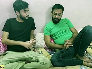 Intense indian threesome with bhabhi sister and innocent boy