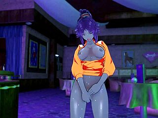 Yoruichi Squirts After Sensual Solo Masturbation