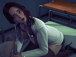 Doctor demonstrates healing sex in 3D hentai