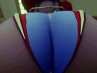 Mona the witch teases with her big ass in remastered scene