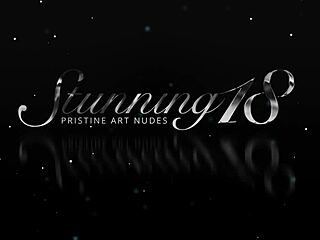 Slim Hottie Flavia C Thrusts Huge Toy Deep Into Tight Pussy