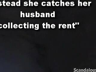 Slut seduces landlord with passion
