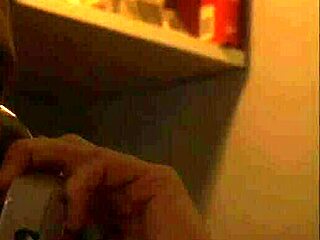 Watch skinny blonde MILF get hardcore sex with hottie