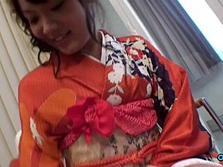 asian babe flashes cunt and gets pussy rub.