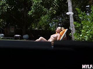 Fucking Stepmom In The Backyard