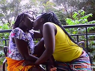 Amateur BBW Black Lesbians Sharing Intimate Moments Together