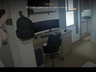 ฉากฮentai สาวตาย Daeshim กับ Min-Jee