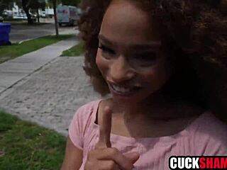 Cuckold Husband Shares Ebony Wife After Car Accident