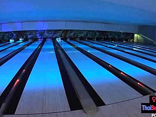 Amateur thai teen sucks big dick boyfriend after bowling