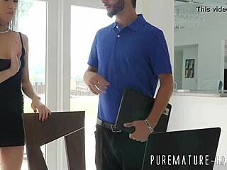 hey, asian milf with small tits gets plowed hard