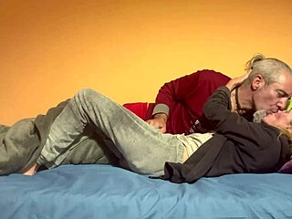 Multi-orgasmic wife enjoys unexpected homemade sex with three climaxes