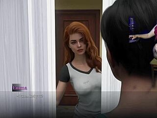 Boundaries of morality 2 - redhead wife riding that cock